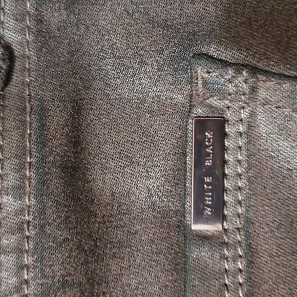 White House Black Market 59% Modal Chocolate Button-fly Slacks - #59-T💛 - Picture 9 of 9